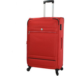 Dielle 350/70 Βαλίτσα Μεγάλη 77x47x29cm με 4 Ρόδες Κόκκινη