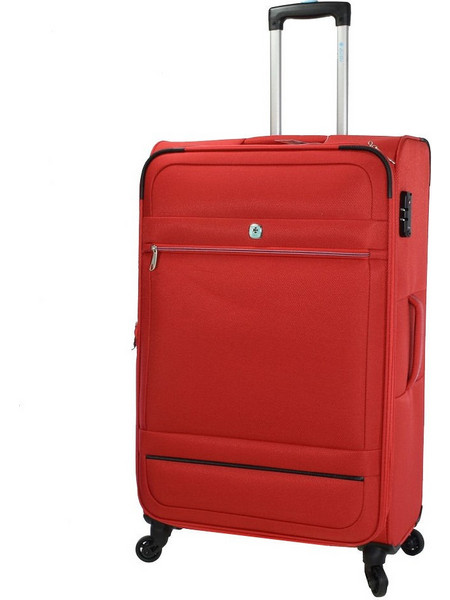 Dielle 350/70 Βαλίτσα Μεγάλη 77x47x29cm με 4 Ρόδες Κόκκινη