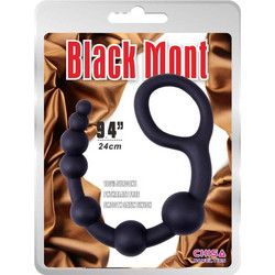 Chisa Novelties Power Boyfriend Πρωκτικές Μπίλιες 24cm Μαύρες
