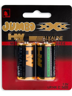 Jumbo Alkaline C 2τμχ