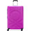 Delsey x Benetton Βαλίτσα Μεγάλη 76x50x32cm με 4 Ρόδες Φούξια