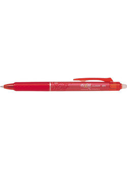 Pilot Frixion Clicker Στυλό Gel που Σβήνει 0.5mm Κόκκινο BLRT-FR5R