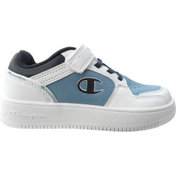 Champion Rebound 2.0 Παιδικά Sneakers Λευκά Γαλάζια Navy Μπλε S32414-WW022