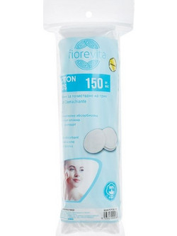 Fiorevita Δίσκοι Ντεμακιγιάζ 150τμχ