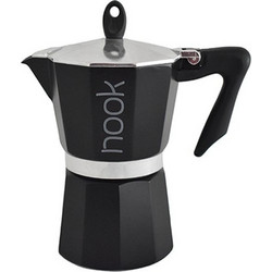 Mastershop MS-023 Μπρίκι Espresso 3Cups Μαύρο