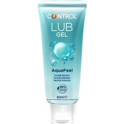 Control Aquafeel with Hyaluronic Acid Λιπαντικό Gel Νερού Κόλπου & Πρωκτού 80ml