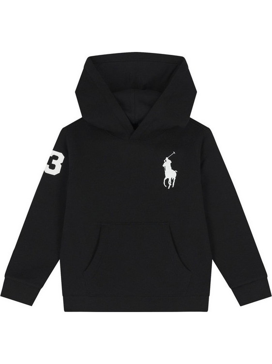 Polo Ralph Lauren Παιδικό Φούτερ με Κουκούλα Μαύρο 979316-002