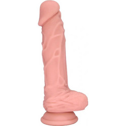 Guilty Toys Jacob Ρεαλιστικό Dildo με Βεντούζα & Όρχεις 20.4cm Flesh