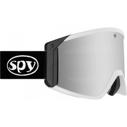 SPY Raider Μάσκα Σκι & Snowboard Ενηλίκων Ασημί με Φακό Καθρέπτη Aσημί