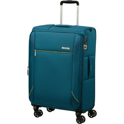 Samsonite Base Breeze 154780-1686 Βαλίτσα Μεσαία 67x43x27cm με 4 Ρόδες Πετρόλ