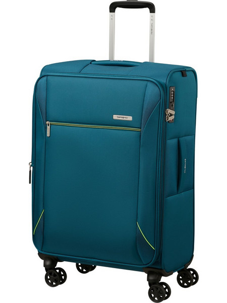 Samsonite Base Breeze 154780-1686 Βαλίτσα Μεσαία 67x43x27cm με 4 Ρόδες Πετρόλ