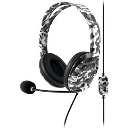 Nyko NU-3500 Gaming Headset Over Ear Camo White