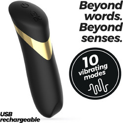 Crushious Blinders Vibrating Bullet Δονητής Bullet Μαύρος