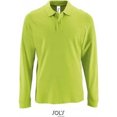 Sol's Ανδρική Μπλούζα Polo Μακρυμάνικη Lime 02087-280