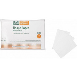 Bournas Medicals SoftCare Alfa-Alfa Χαρτοβάμβακας 40x60cm Λευκότητας 86% Αδίπλωτος 5kg 4τμχ