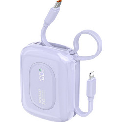 Dudao K32 Power Bank 10000mAh 22.5W με Θύρα USB-C Purple