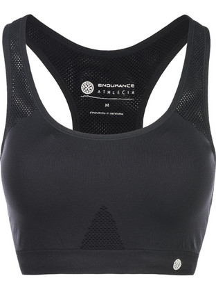 Athlecia Rosemary Αθλητικό Μπουστάκι με Μέτρια Στήριξη & Ελαφριά Ενίσχυση Μαύρο E181384
