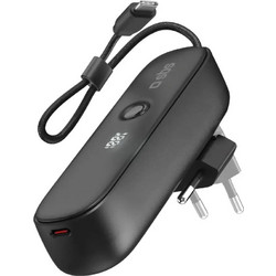 SBS Hybrid TETRBB5000PD20 Power Bank 5000mAh 20W με Θύρα USB-C Power Delivery Black