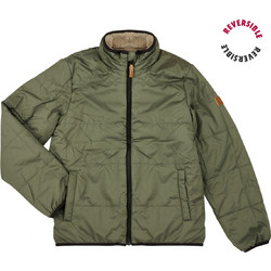 Name It Παιδικό Μπουφάν Χειμωνιάτικο Puffer Αδιάβροχο Πράσινο Μπεζ 13246872