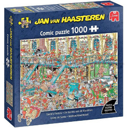 Puzzle Jumbo Jan Van Haasteren Santa's Factory 1000 Κομμάτια
