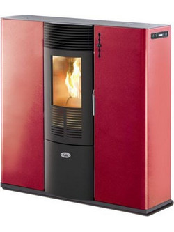 Kalor Quadra Mod 10C Red Σόμπα Pellet 10kW