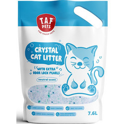 Taf Pets Crystal Κρυσταλλική Άμμος Γάτας χωρίς Άρωμα 7.6lt