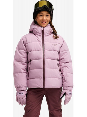 Roxy Snowyhill Puffy ERGTJ03205-MGQ0 Παιδικό Μπουφάν για Ski & Snowboard