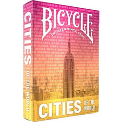 Bicycle Cities of the World Τράπουλα Πολύχρωμη 10048057