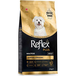 Reflex Plus Maltese Adult Hypoallergenic with Chicken & Corn 2kg