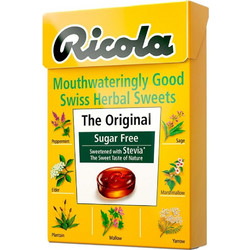 Ricola The Original Καραμέλες για Ερεθισμένο Λαιμό Μέντα 45gr