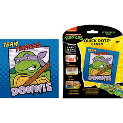 Diamond Dotz Teenage Mutant Ninja Turtles Donnie Κάρτα Diamond Painting Kit 13x13cm DTZ5.028
