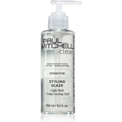 Paul Mitchell Clear Styling Glaze Gel Μαλλιών Δυνατό Κράτημα 150ml