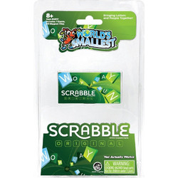 World’s Smallest Scrabble Επιτραπέζιο Παιχνίδι 8+ Ετών για 2-4 Παίκτες