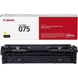Canon 075 Yellow Toner
