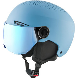 Alpina Zupo Hi-EPS Visor Q-Lite Παιδικό Κράνος Σκι & Snowboard Γαλάζιο