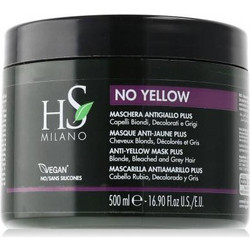Hs Milano No Yellow Μάσκα Μαλλιών για Επανόρθωση 500ml