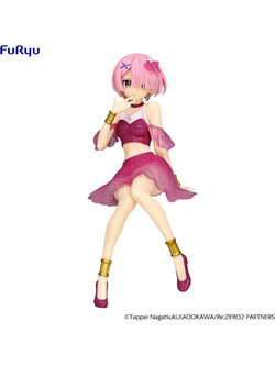 FuRyu Re:Zero Starting Life in Another World Noodle Stopper Ram Twinkle Party Another Color Version 14cm