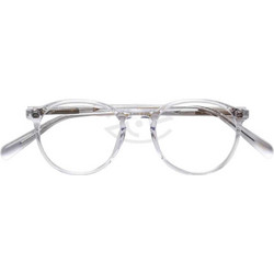 Alexander McQueen MIKE-C 033 Ανδρικός Σκελετός Γυαλιών Οράσεως Κοκάλινος Διαφανής