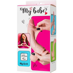 ToyFa Realstick My Babe My Dear Ρεαλιστικό Dildo με Βεντούζα & Όρχεις 22.5cm Flesh