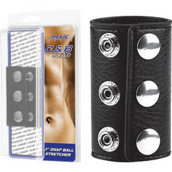 Line C&B Gear 3.0" Snap Ball Stretcher Ρυθμιζόμενα Δαχτυλίδι Όρχεων Μπλε