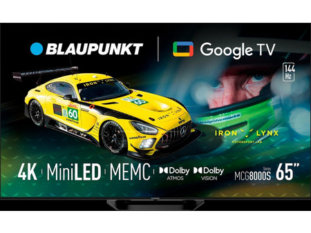 Blaupunkt 65MCG8000S Smart Τηλεόραση 65" 4K UHD Mini LED HDR (2025)