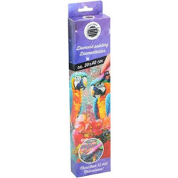 AriaTrade Parrots Καμβάς Diamond Painting Kit 30x40cm 50194