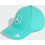 Adidas Mercedes-AMG Petronas Formula 1 Team Ανδρικό Καπέλο Jockey Snapback Υφασμάτινο Τιρκουάζ KE8301
