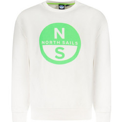 North Sails Παιδικό Φούτερ Λευκό Lime 794387000-0101