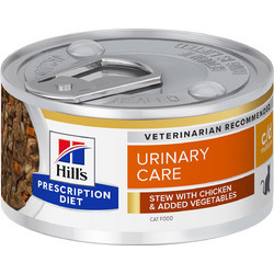 Hill's Prescription Diet c/d Urinary Stew with Chicken & Vegetables 82gr