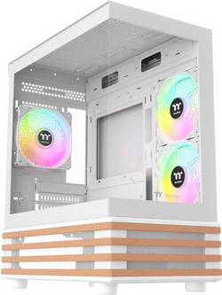 Thermaltake View 170 WS White Micro Tower Κουτί Υπολογιστή με Πλαϊνό Παράθυρο
