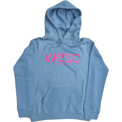 WeSC Γυναικείο Φούτερ με Κουκούλα & Τσέπες Γαλάζιο 113WE-00309-ADBLUE
