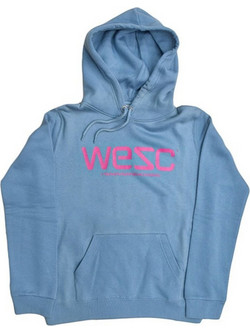 WeSC Γυναικείο Φούτερ με Κουκούλα & Τσέπες Γαλάζιο 113WE-00309-ADBLUE