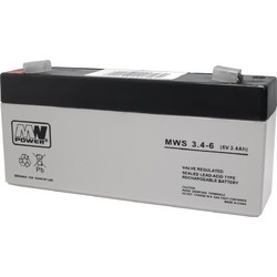 MN Power MWS 3.4-6 Μπαταρία VRLA-AGM 6V 3.4Ah