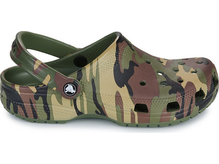 Crocs Σαμπό Classic Camouflage Clog 211936-3TC